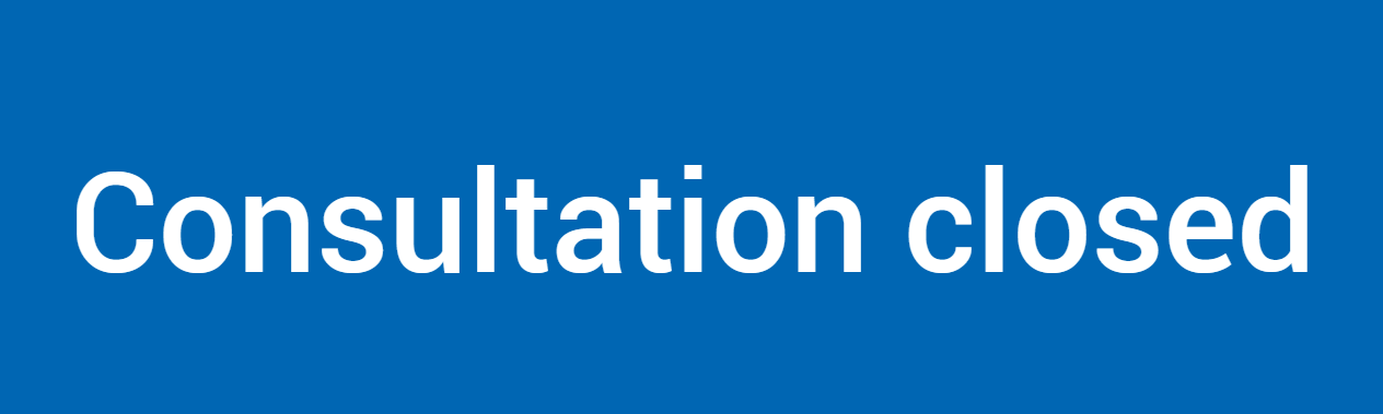 Consultation closed